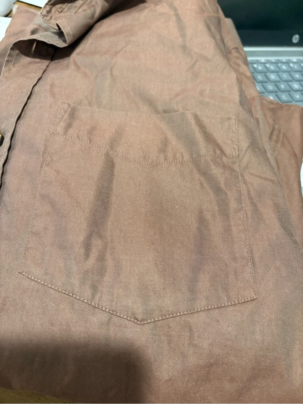 Banana Republic Men's Copper Brown Lightweight Shirt